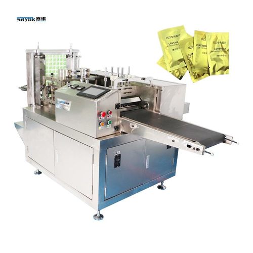 Latest company Solutions about Machine d'emballage à quatre côtés à haute productivité pour les tablettes de parfum de voiture