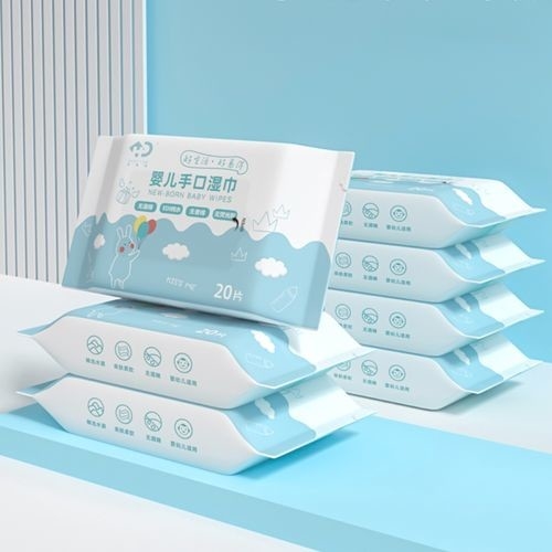 Chaîne de production de chiffon de contrôle de PLC de garantie de 1 an avec la pression atmosphérique 0.6Mpa 2