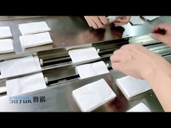 Emballeur d'emballage à étanchéité latérale à pression d'air 0.6MPa avec système de contrôle PLC