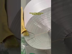 Fabrication de tabliers entièrement automatique, emballage pliant 3 en 1