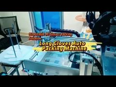 Automatique d'emballage, pliage et scellage, ménage, gants longs en PE, 1 paire de packs