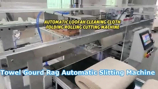 Machine de rembobinage pliante automatique de chiffon de gourde de serviette