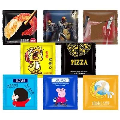 Good price Completement contrôlée par des servo-moteurs à grande vitesse PE gant pliable machine d'emballage pour l'emballage rapide et précis en ligne