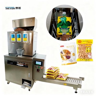 Good price AC 220V Automatic Bagging Machine for Doypack Pouch Min. Bag size 60*90 mm High Capacity Output en ligne