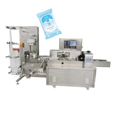 Good price Multi Function Wipes Machine For Cooling Wet Wipe Single PC Pack Automatic Production Line en ligne