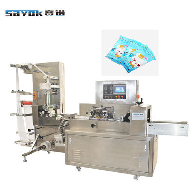 Performance automatique humide de la machine à emballer de chiffons de SN-6L 2.15KW haute