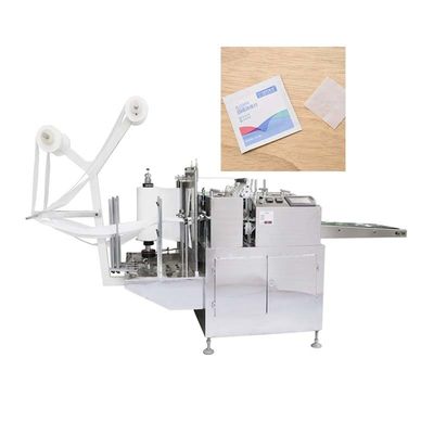Type conduit d'alcool de coton de tampon de servo automatique de machine à emballer