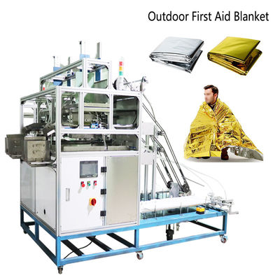Couverture automatique se pliante intacte de premiers secours de machine d'empilement de la machine d'emballage 2KW