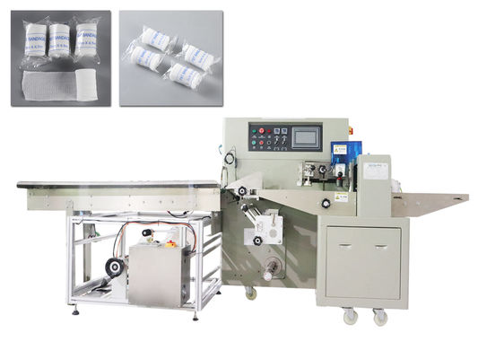 Machine à emballer médicale 3KW de Gauze Packing Machine de film automatique de PE