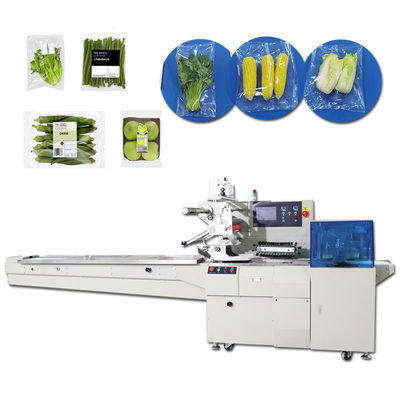 Échange de 3KW végétal et de fruit de machine à emballer horizontal