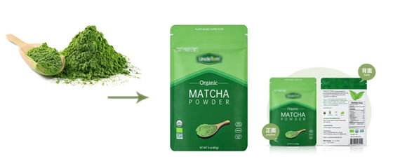la machine à ensacher automatique de poudre de 380V Matcha a préfabriqué horizontal