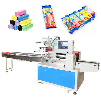Emballeur automatique 2.5KW de machine de conditionnement d'oreiller de sachet en plastique de déchets