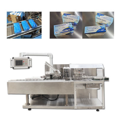 Gant automatique emballant mécanique de cartonnage de la machine 1.5KW conduit