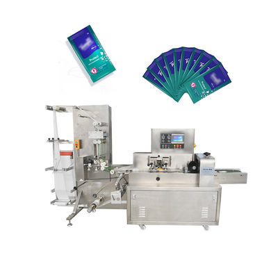 Machine de conditionnement humide de chiffons seul/multi morceau complètement automatique
