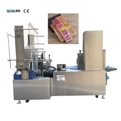 3 type latéral compte automatique du joint H de machine à emballer d'encens de Bouddha