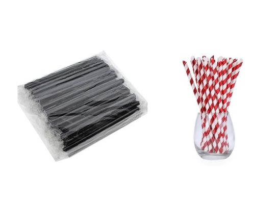 Fruit Juice Straw Packaging Machine Automatic Counting et emballage