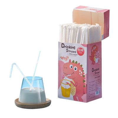 Machine de cartonnage automatique horizontale buvant Straw Box Packing Machine