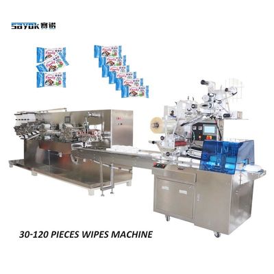 Chaîne de production de chiffon de contrôle de PLC avec la pression atmosphérique 0.6Mpa