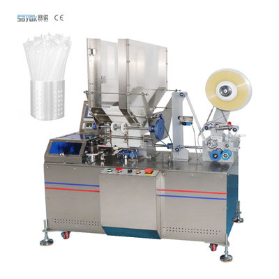 Contrôle 1.5KW Straw Packing Machine Bag Type potable automatique de PLC