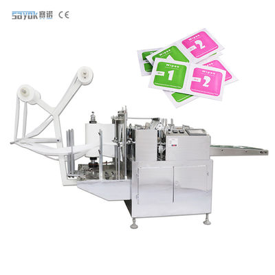 Machines automatiques de fabrication de tampons à alcool Amasseurs de tampons à alcool Équipement de colis 220v 50hz