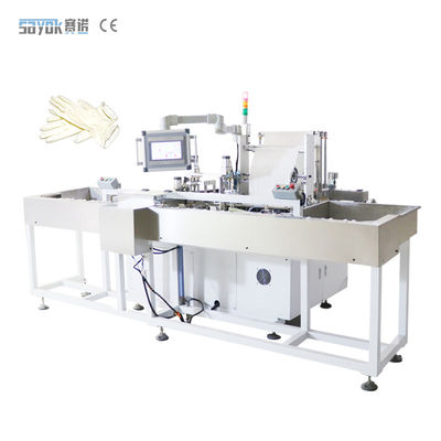 Machine à emballer des gants chirurgicaux en papier à portefeuille
