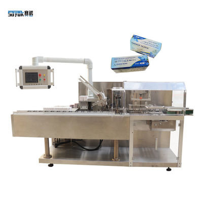 Machine d'emballage à gants entièrement automatique pour 100 PC Boîte carton 50Hz 60Hz Fréquence