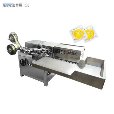 Machine d'emballage de préservatif à feuille d'aluminium à 4 côtés, facile à utiliser
