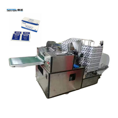 Pompes liquides de remplissage d'alcool écouvillons machines d'emballage