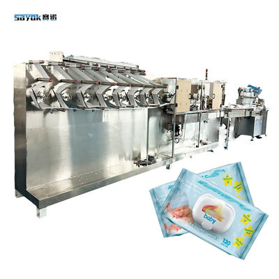 30-120 PCS Tissu hygiénique pour bébés machine à emballer système d'alimentation servo