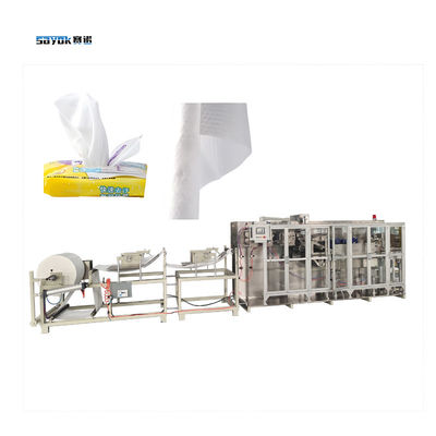 Machine à emballer des lingettes humides intelligentes 380V 50/60 Hz contrôle servo