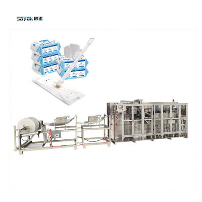 7.5 KW machine automatique d'emballage de lingettes pour sol humide