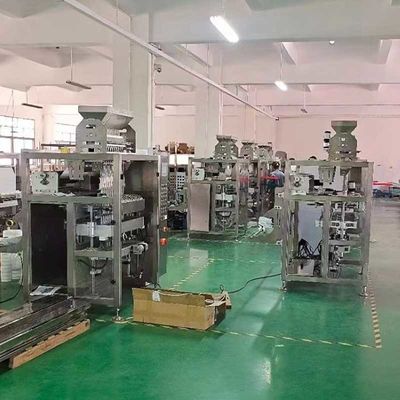 Plexiglas porte de sécurité machine d'emballage automatique 10 lignes pour 2-5g de poudre de thé vert