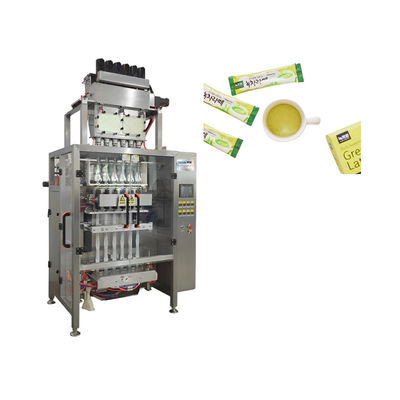 220V 50HZ PLC contrôlée machine d'emballage automatique 10 lignes pour 2-5g de poudre de thé vert