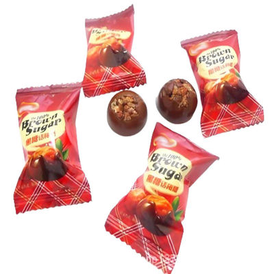 Machine d'emballage de bonbons personnalisable pour différentes formes de produits à très grande vitesse