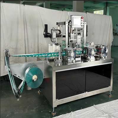 Complètement contrôlé par des servomoteurs Gants en PE Machine d'emballage pliable Installation facile