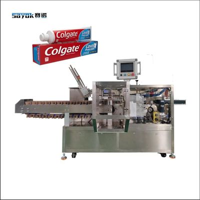Une machine de cartonnage horizontale compétitive pour tube de dentifrice 220V 0,75KW