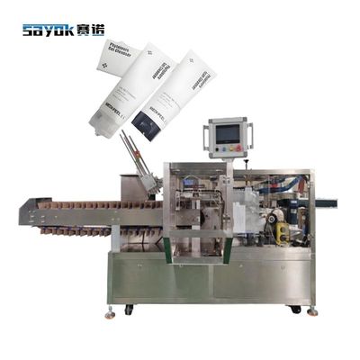 Machine de mise en carton de tubes de gel nettoyant pratique pour source d'alimentation 220V 50/60Hz