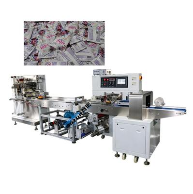 Bon prix Machine d'emballage orientée utilisateur Pack de voyage serviettes mouillées fournissant une configuration facile et des commandes intuitives pour une productivité améliorée en ligne