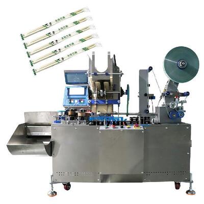 Des baguettes jetables spécialement conçues machine d'emballage individuelle avec trémie pour l'emballage secondaire